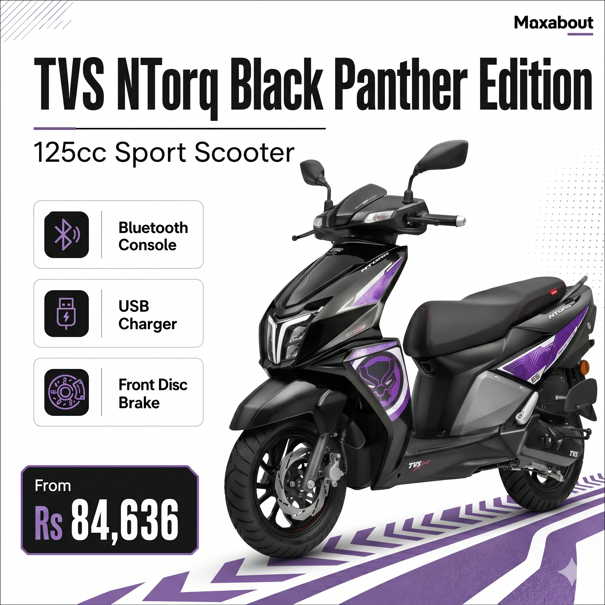 tvs-ntorq-black-panther-edition