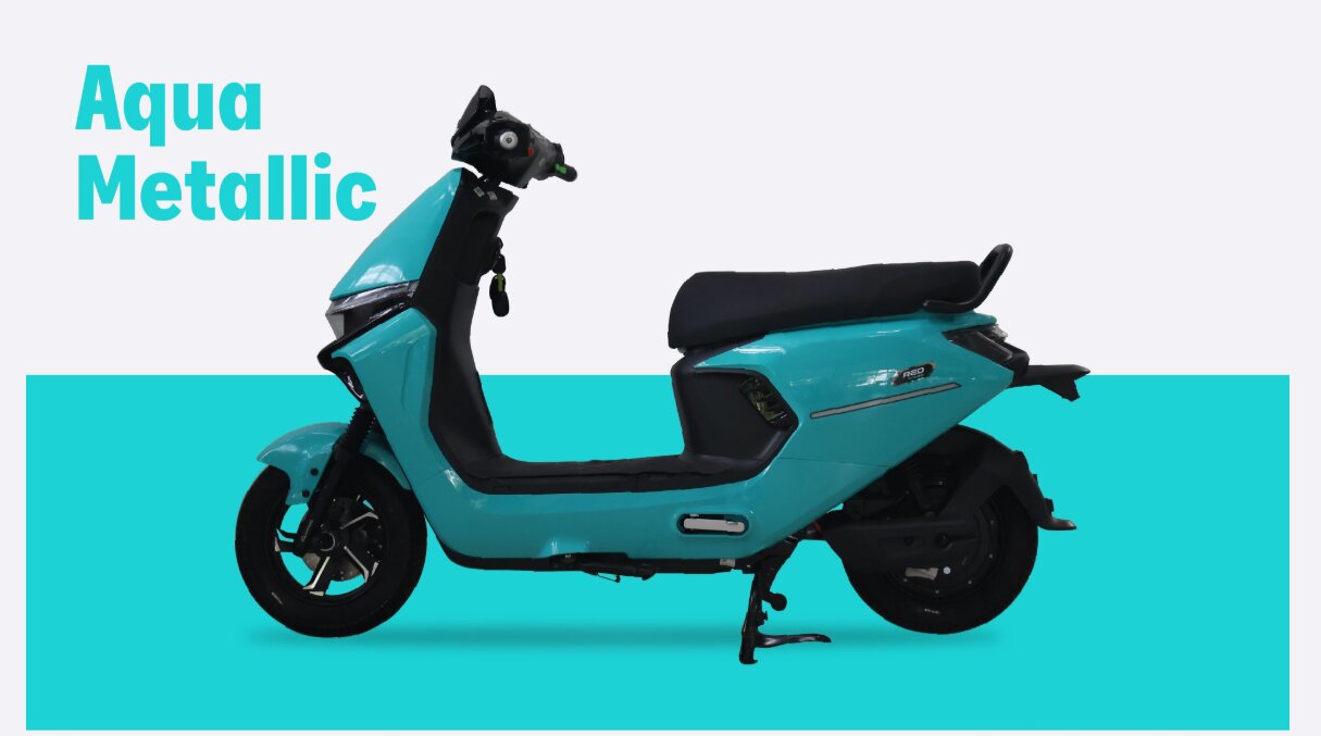 Ampere Reo VYB Aqua Metallic Colour