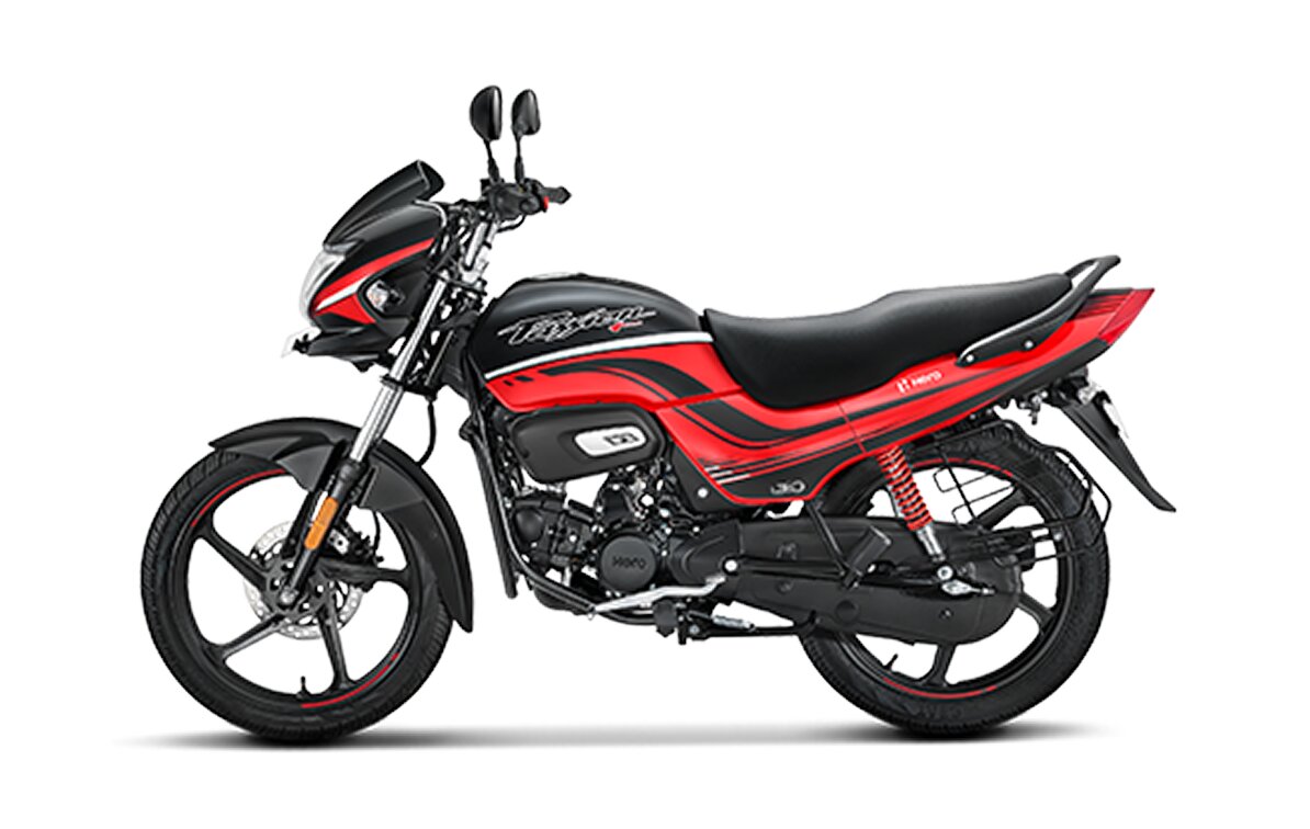 Hero Passion Plus Disc Side View