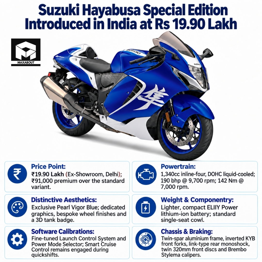 2026 Suzuki Hayabusa Special Edition Detailed Info