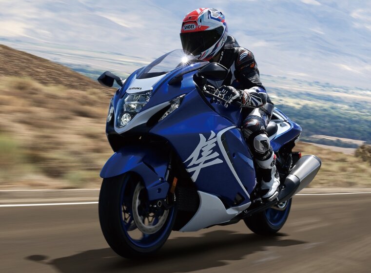 Suzuki Hayabusa Special Edition Action Shot 2