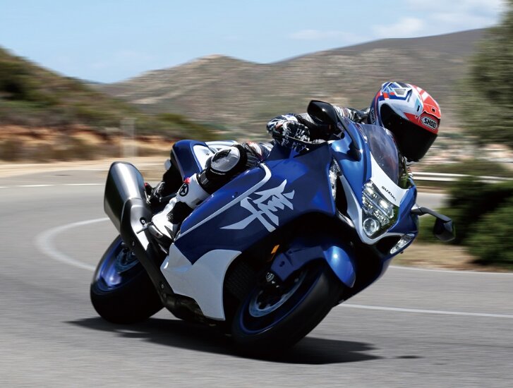 Suzuki Hayabusa Special Edition Action Shot 1
