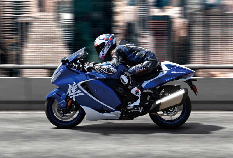 Suzuki Hayabusa Special Edition Action Shot