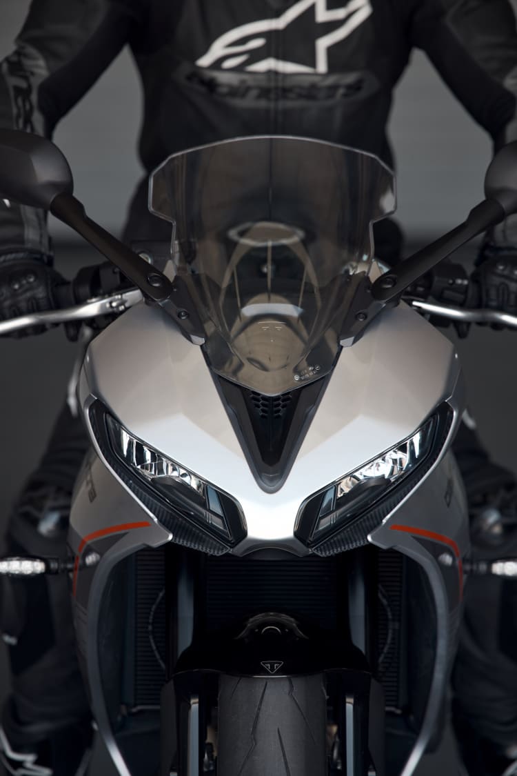 Triumph Daytona 660 Closeup Shot