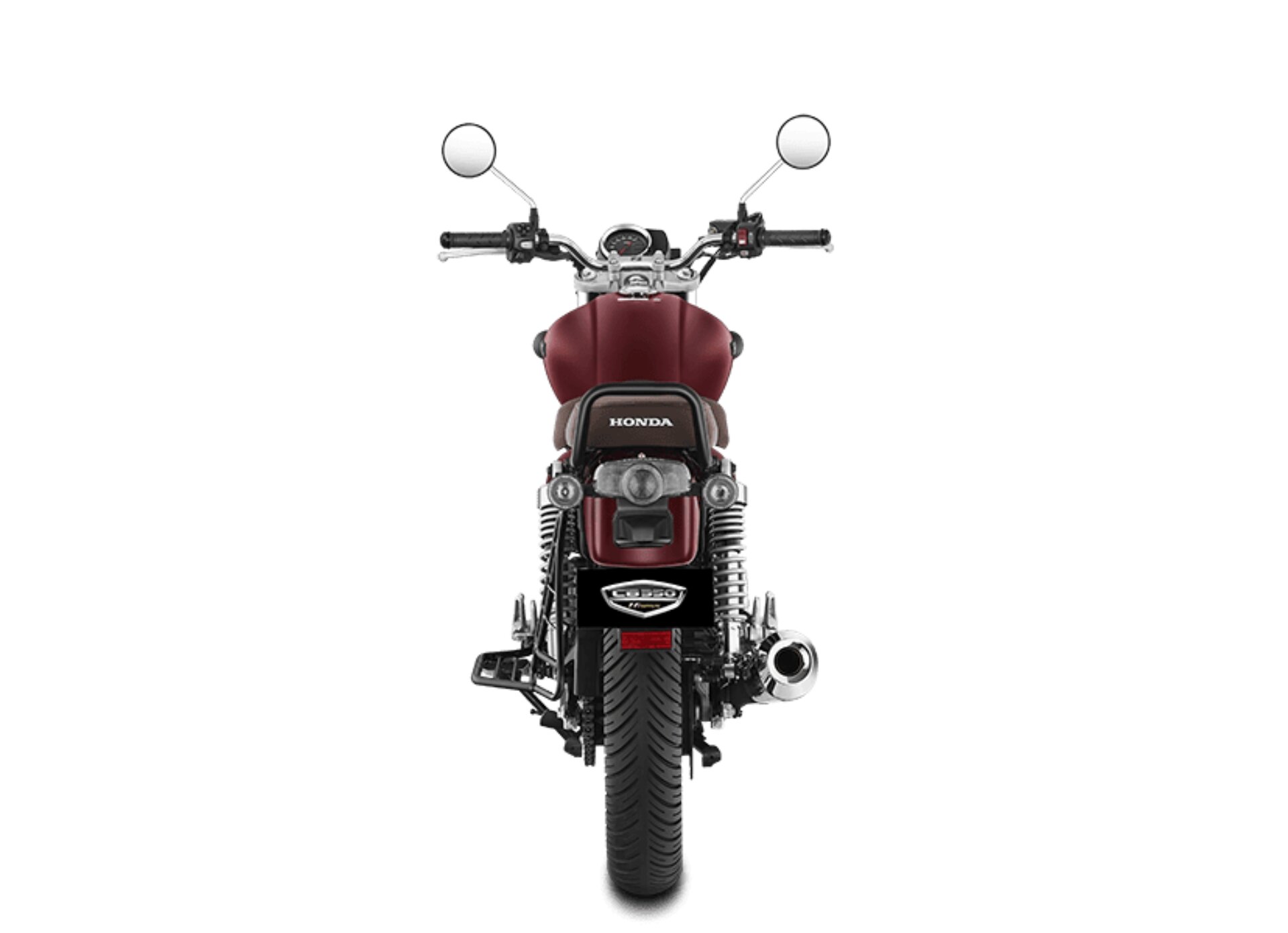 Honda Highness CB350 DLX PRO Rear View