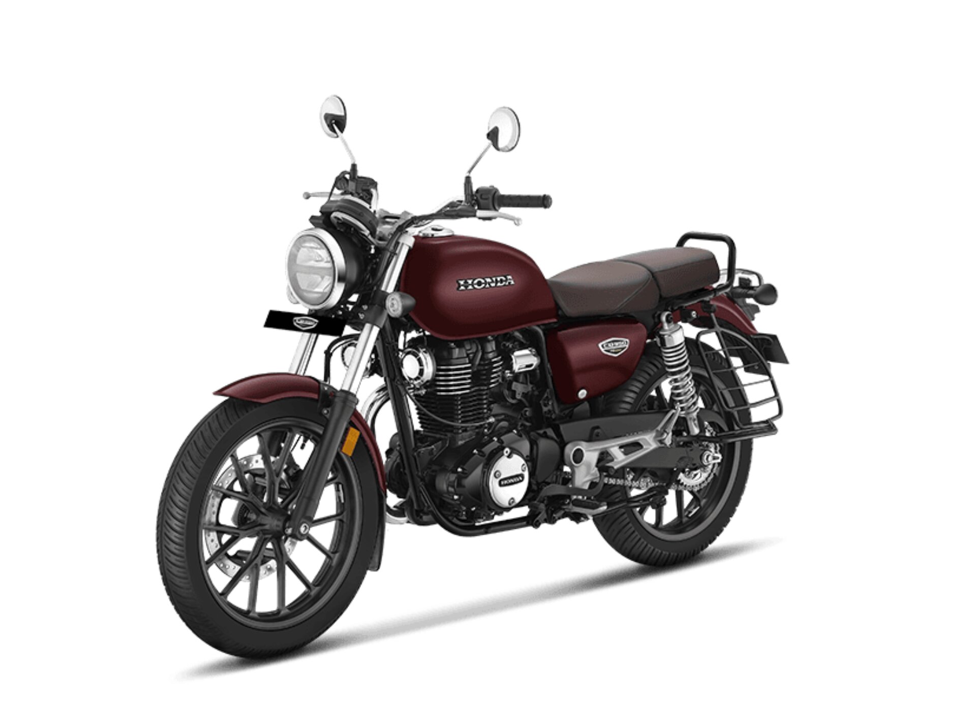 Honda Highness CB350 DLX PRO Front 3-Quarter View