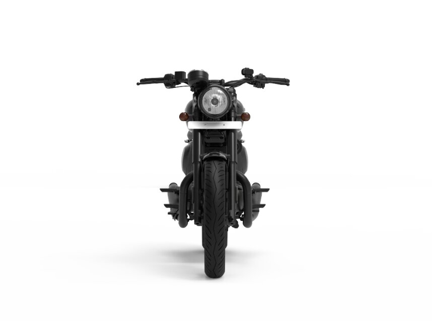 Jawa 42 All Stars Black Front View