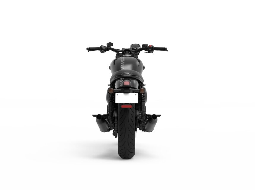 Jawa 42 All Stars Black Rear View