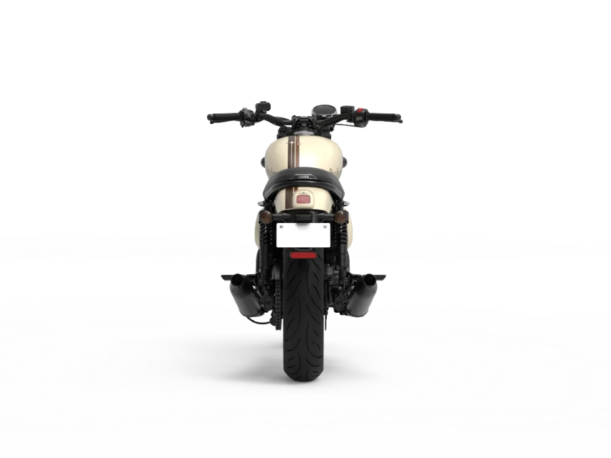 Jawa 42 All Stars Ivory Rear View