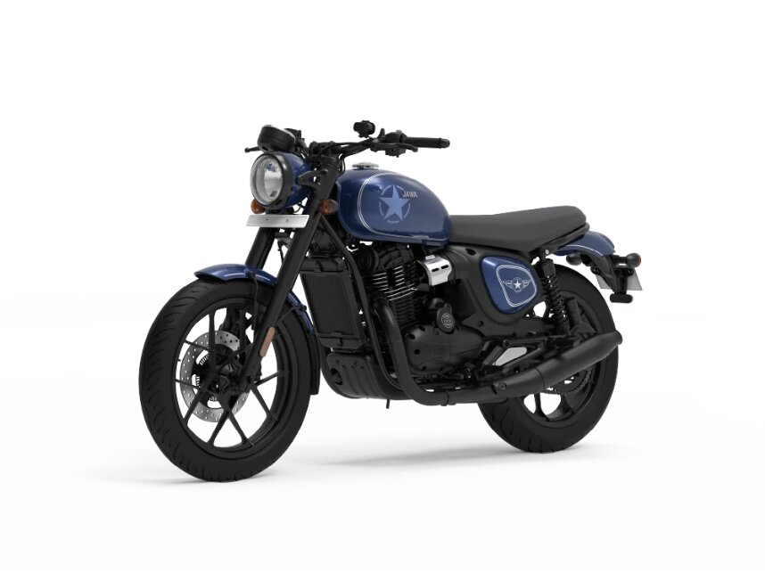 Jawa 42 All Stars Nebula Blue Front 3-Quarter View