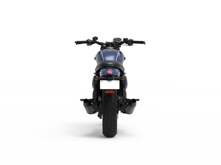 Jawa 42 All Stars Nebula Blue Rear View