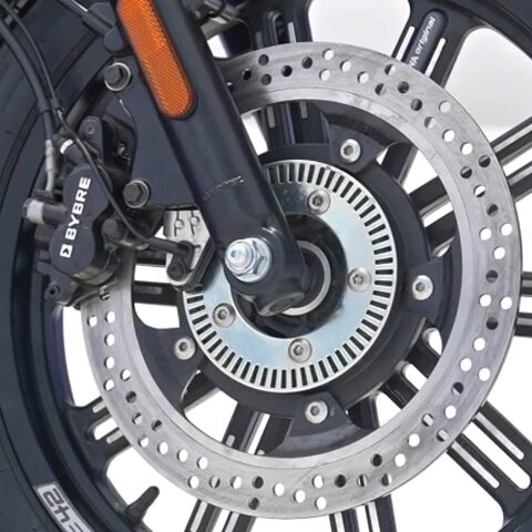 Jawa 42 FJ All Stars Chrome Front Disc Brake
