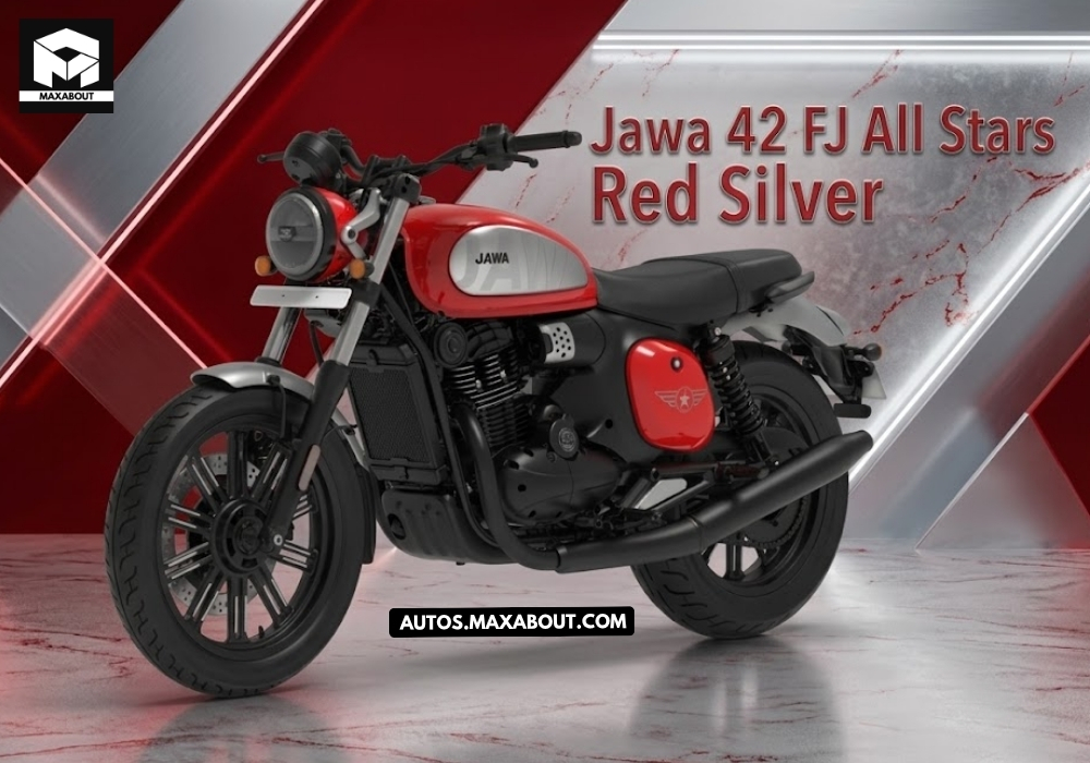 Jawa 42 FJ All Stars Red Silver