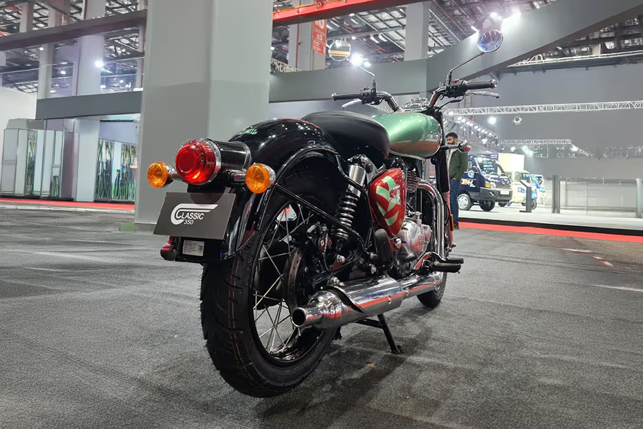 Royal Enfield Classic 350 Flex Fuel Rear View