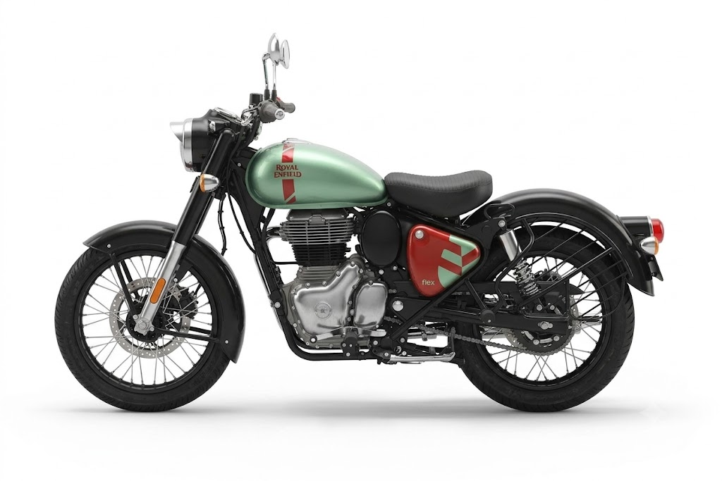 Royal Enfield Classic 350 Flex Fuel Side View