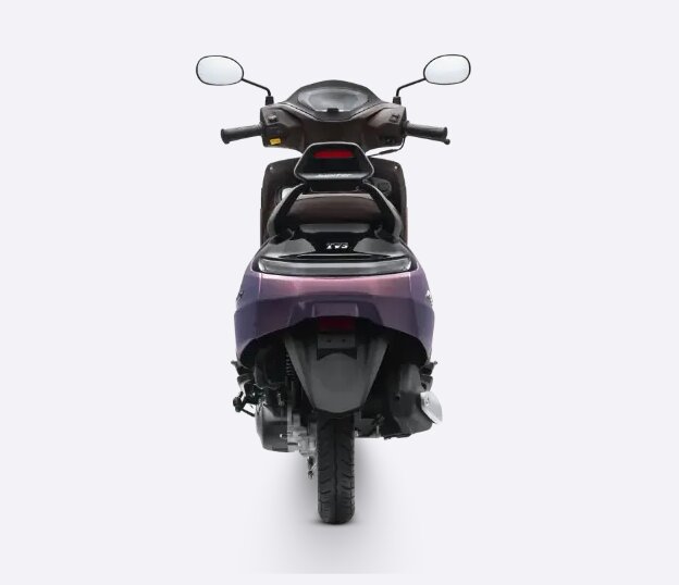 TVS Jupiter Spectral Dual Tone Rear View