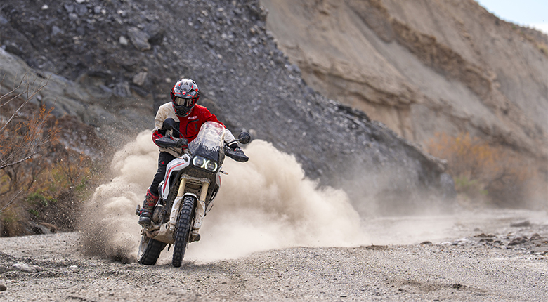 Ducati DesertX V2 Action Shot 1