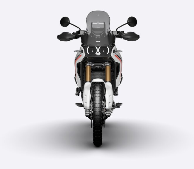 Ducati DesertX V2 Front View