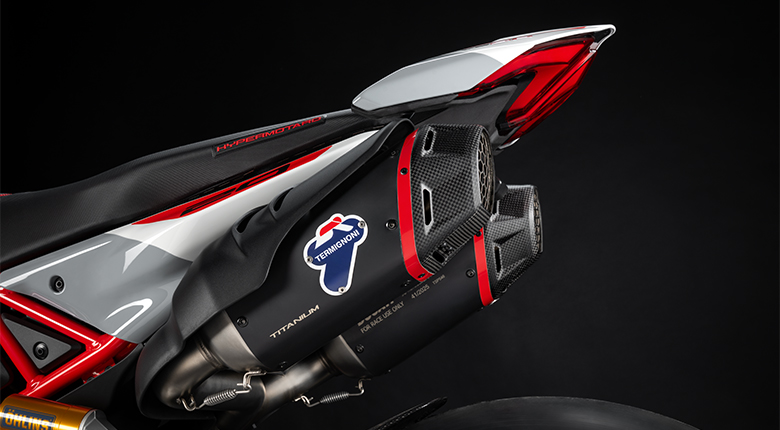 Ducati Hypermotard V2  Termignoni Complete Racing Exhaust System