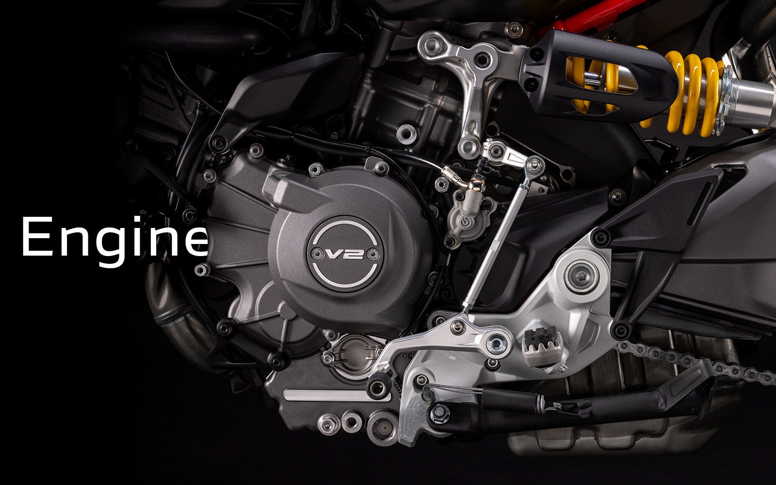 Ducati Hypermotard V2 Engine
