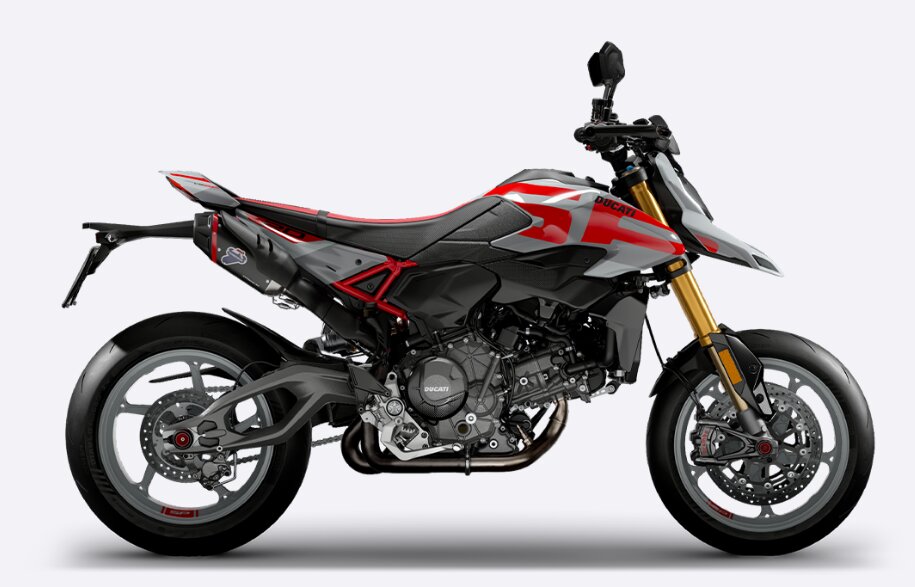 Ducati Hypermotard V2 Side View