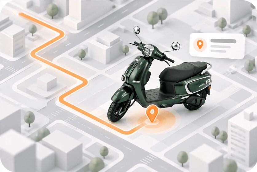 e-Sprinto G1 Find My Vehicle