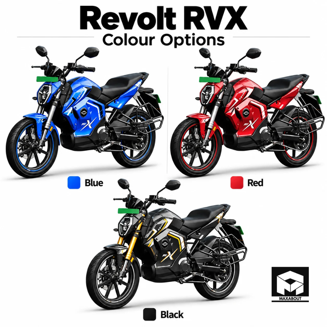 Revolt RVX Colour Options