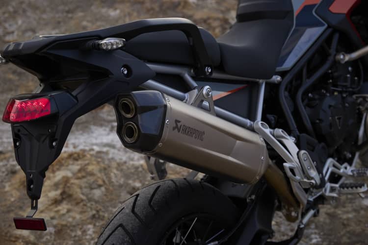 Triumph Tiger 900 Desert Edition Exhaust System