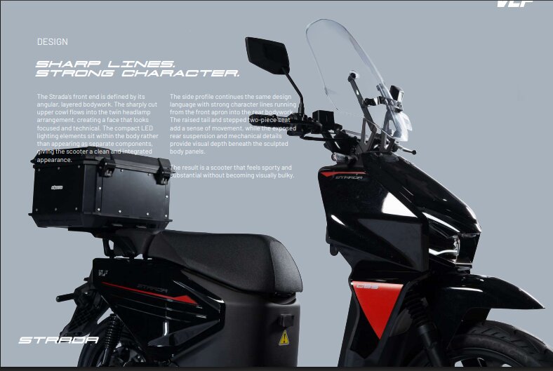 VLF Strada Integrated Luggage Rack