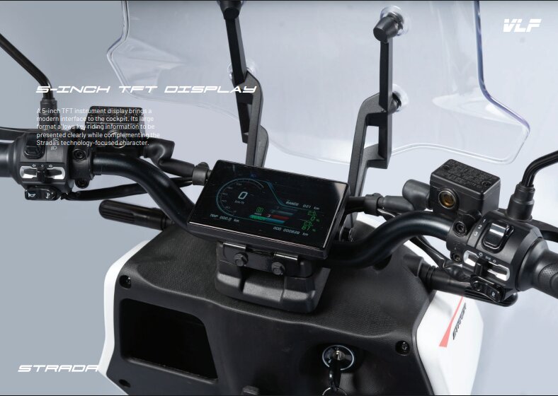 VLF Strada Digital Instrument Console