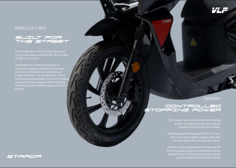 VLF Strada Braking System