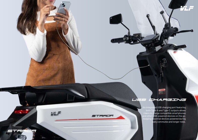 VLF Strada USB Charging