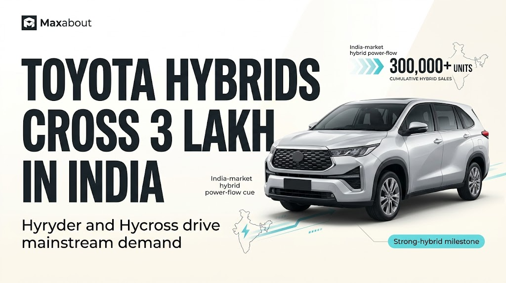 Toyota Hybrid Sales Cross 3 Lakh In India: Why Hyryder And Hycross Matter