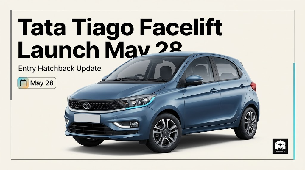 2026 Tata Tiago Facelift Launch Date: May 28 Update Explained