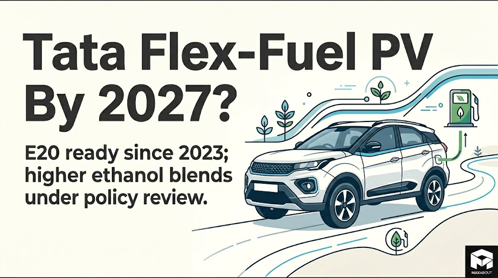 Tata Motors Flex-Fuel Car Coming to India by Year-End