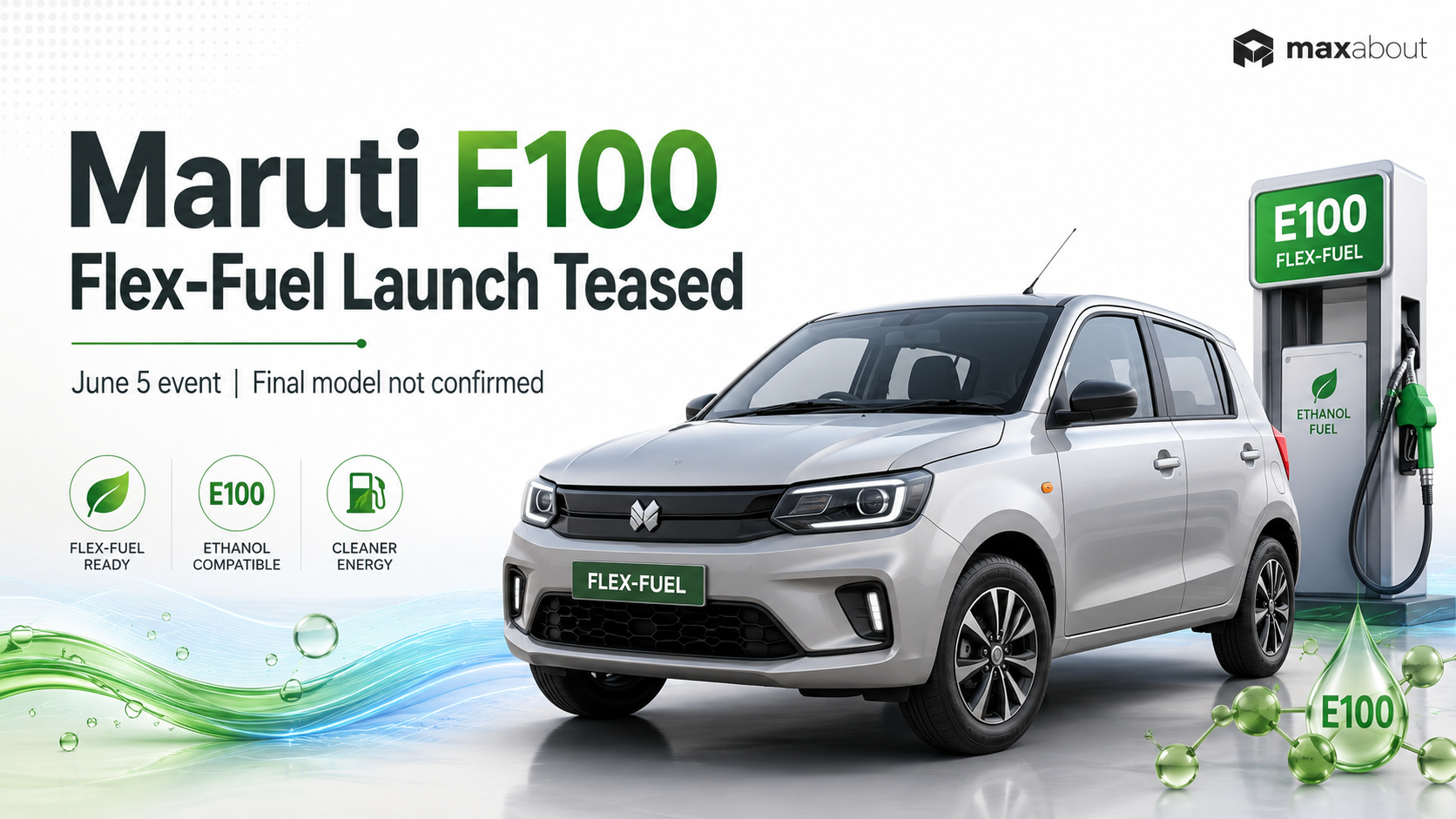 Maruti Suzuki Flex-Fuel Vehicle Unveil Date Confirmed for June 5 by Nitin Gadkari