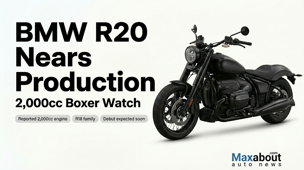 BMW Motorrad R20 Production Model Revealed | Full Details