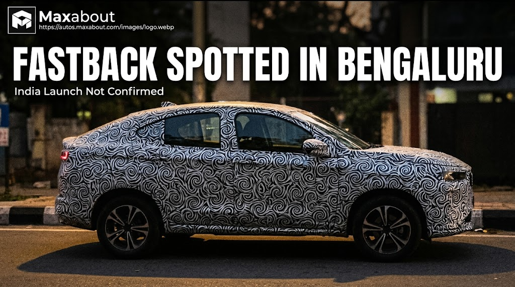 Fiat F2X Fastback SUV Spied Testing In India