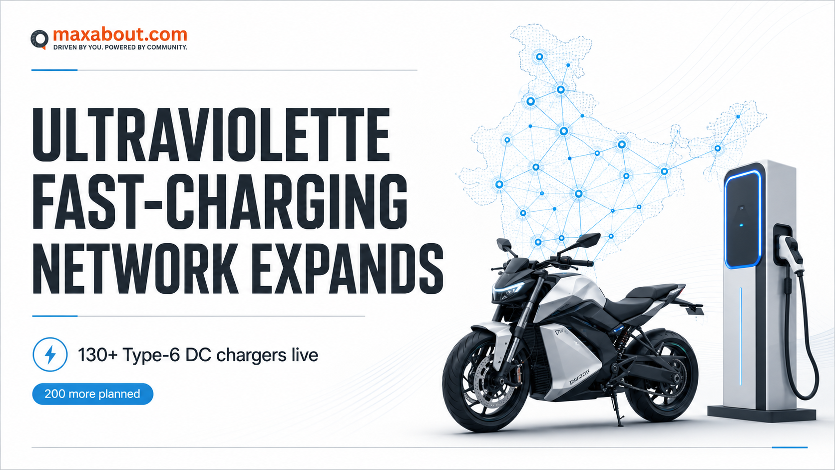 Ultraviolette & Bolt.Earth Hit 130 Type-6 DC Fast Chargers