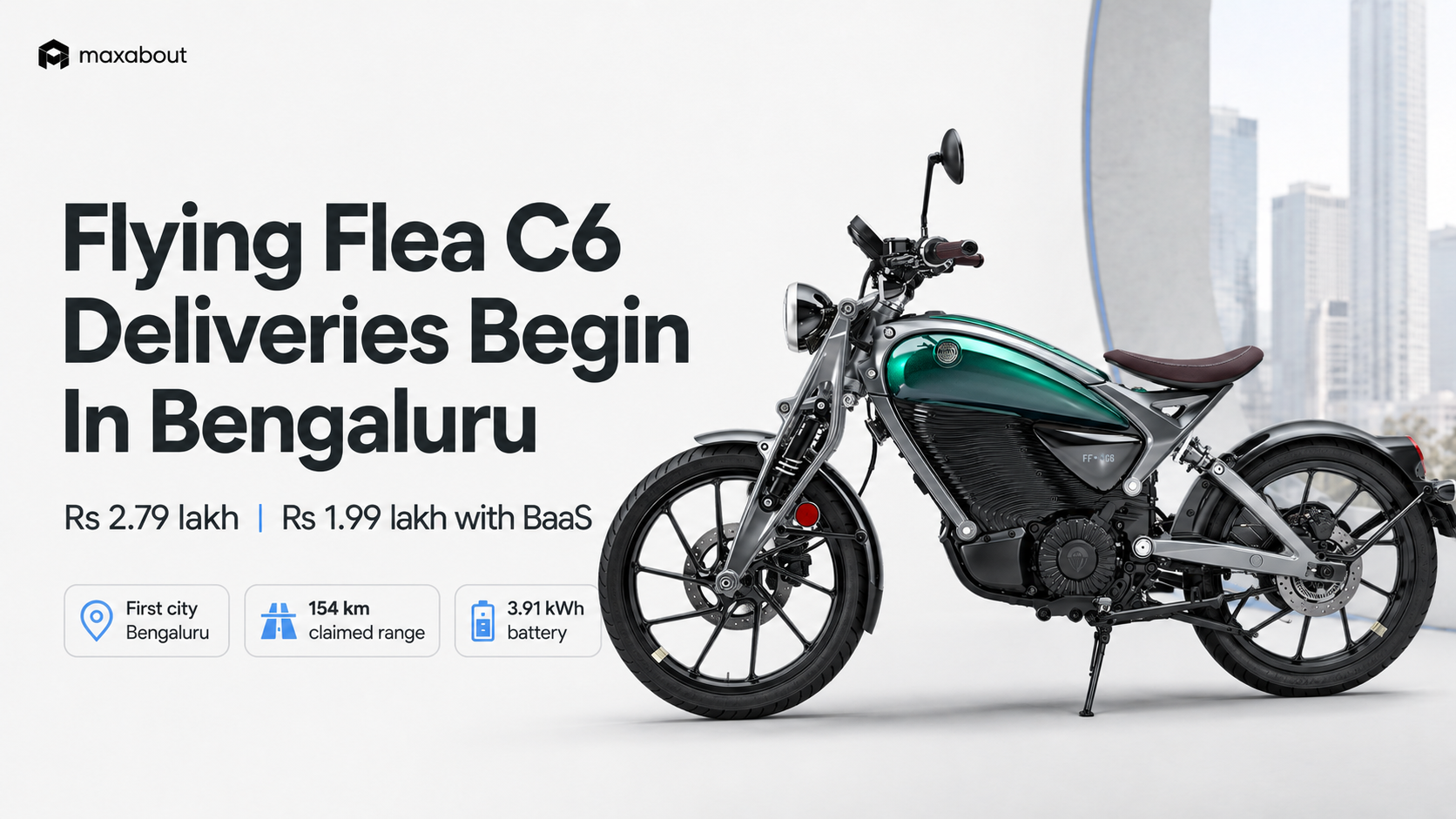 Royal Enfield Flying Flea C6 deliveries begin in Bengaluru