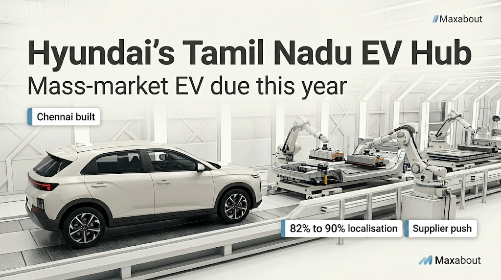 Hyundai Tamil Nadu EV Hub: Mass-Market EV Due This Year