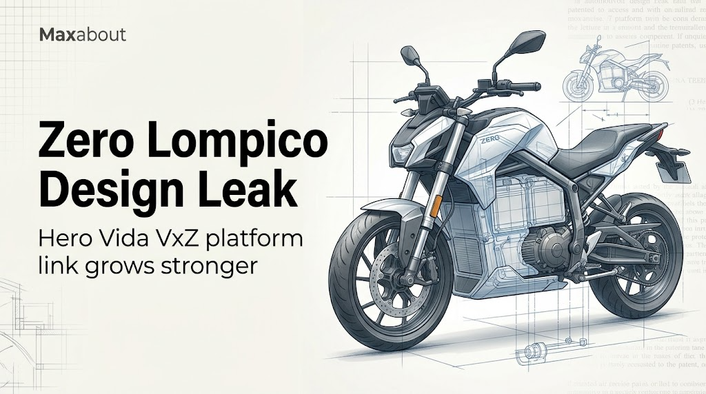Hero Vida VxZ and Zero Lompico Design Link Grows Stronger After Patent Leak