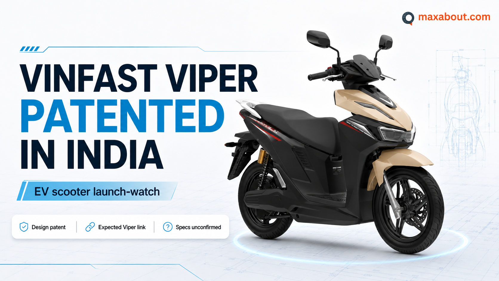 VinFast Viper Electric Scooter Patented in India: Expected Price, Range, and Launch Date