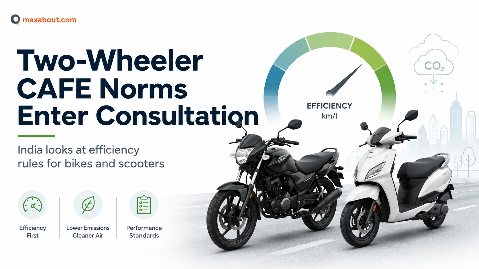 Two-Wheeler CAFE Norms India: Bike And Scooter Efficiency Rules Enter Consultation