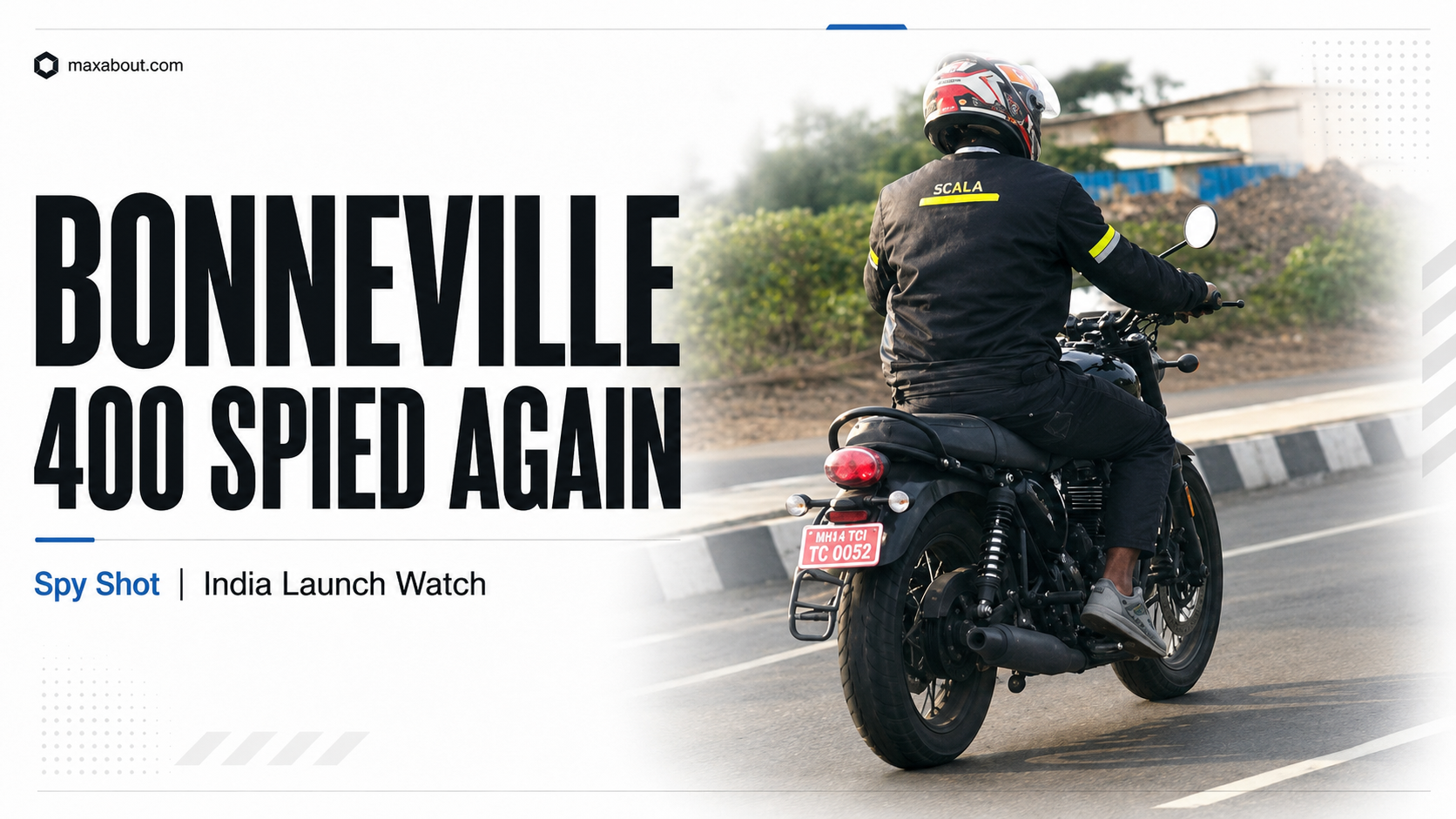 Triumph Bonneville 400 Spied Again In India: 400cc Classic Launch Watch