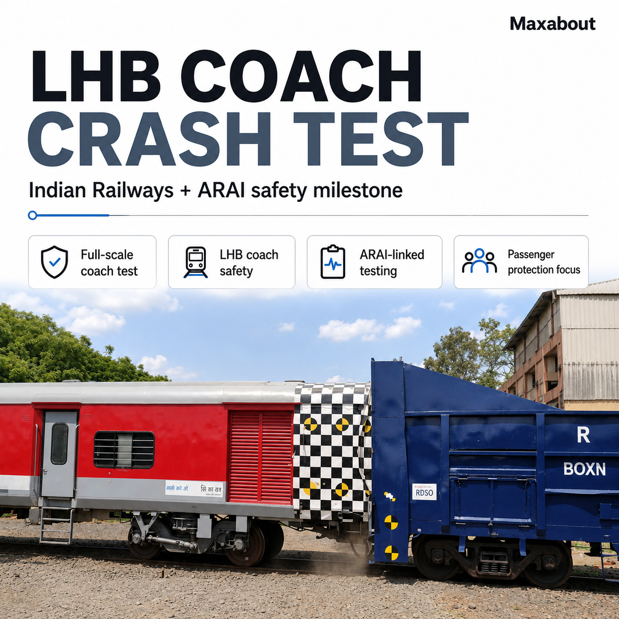 indian-railways-conducts-first-full-scale-crash-test-of-lhb-coaches-with-arai-key-highligh