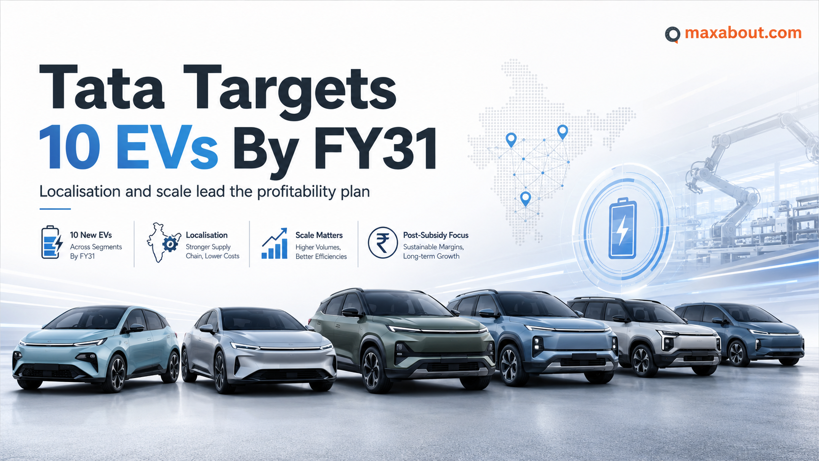 Tata Motors Targets 12 Lakh Annual PV Sales by FY31: The Growth Strategy Explained