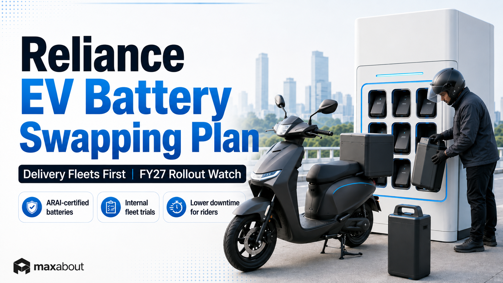 Reliance Battery-Swapping Plan Targets EV Delivery Fleets First