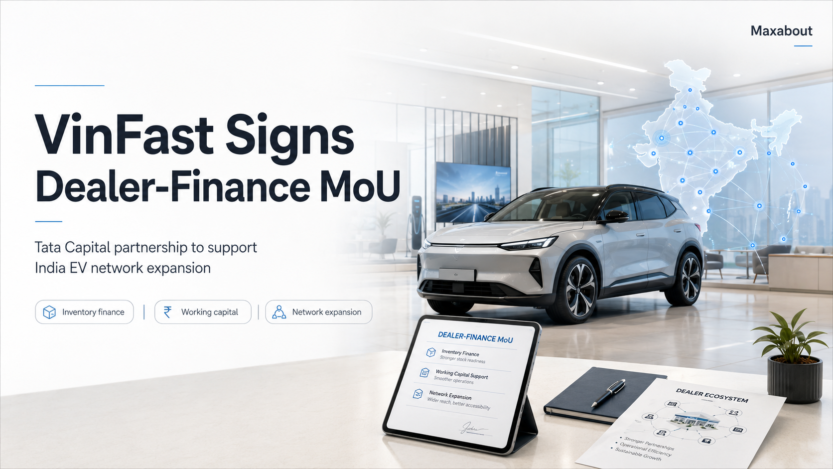 VinFast India Partners With Tata Capital to Boost EV Dealer Financing Support