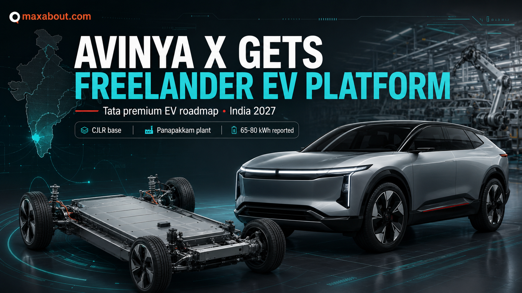 Tata Avinya X To Use CJLR Freelander EV Platform For 2027 India Launch